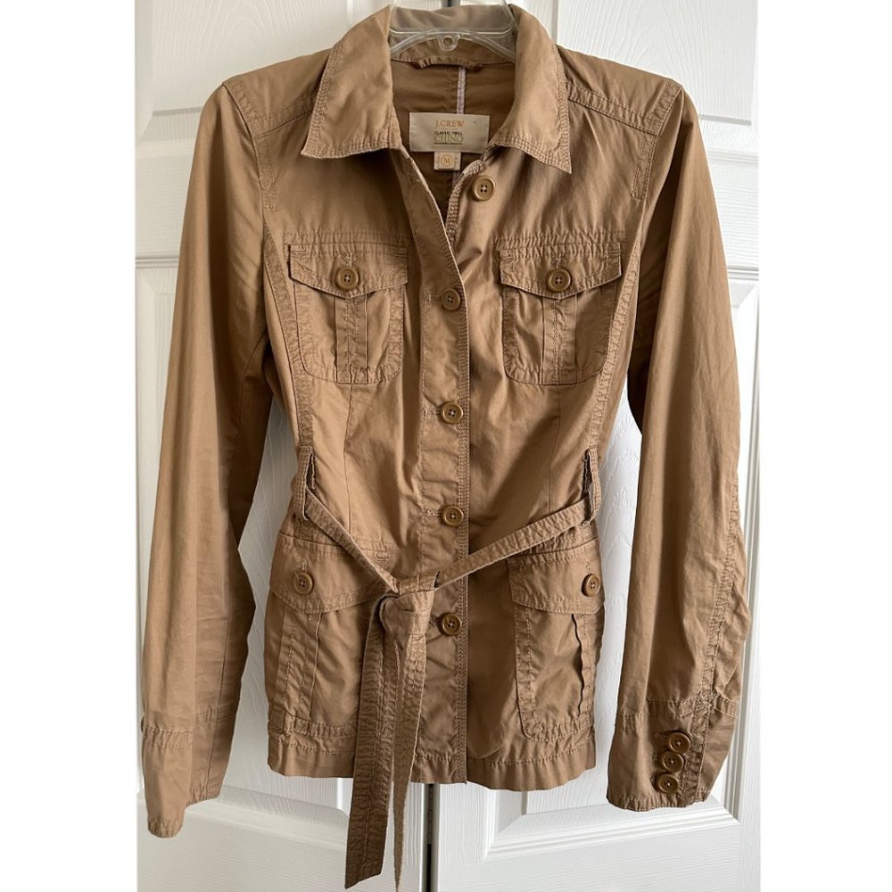 J. Crew Classic Twill Chino Jacket, Size M